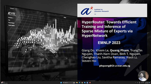 HyperRouter: Towards Efficient Training and Inference of Sparse Mixture of Experts